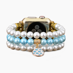 Stretch-Armband Apple Watch Easter Egg Elegance“