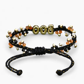 Gruseliges Boo Halloween Armband