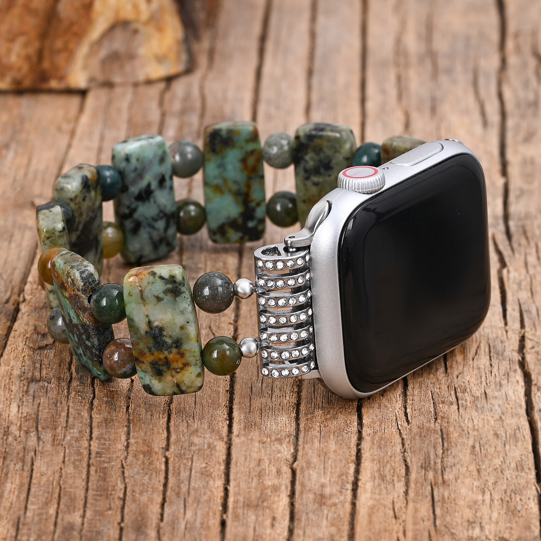 Ancient Forest Stretch Apple Watch Armband