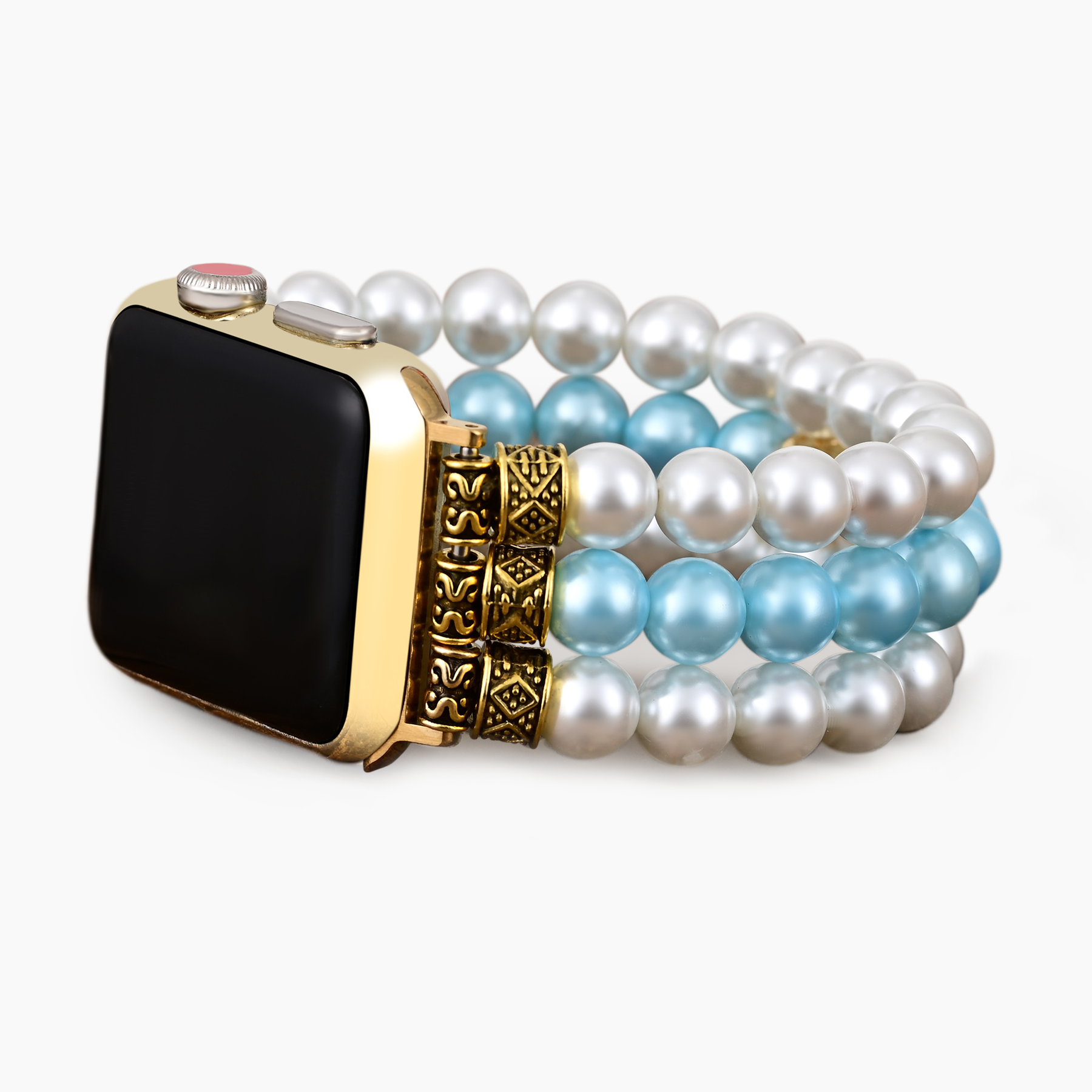 Stretch-Armband Apple Watch Easter Egg Elegance“