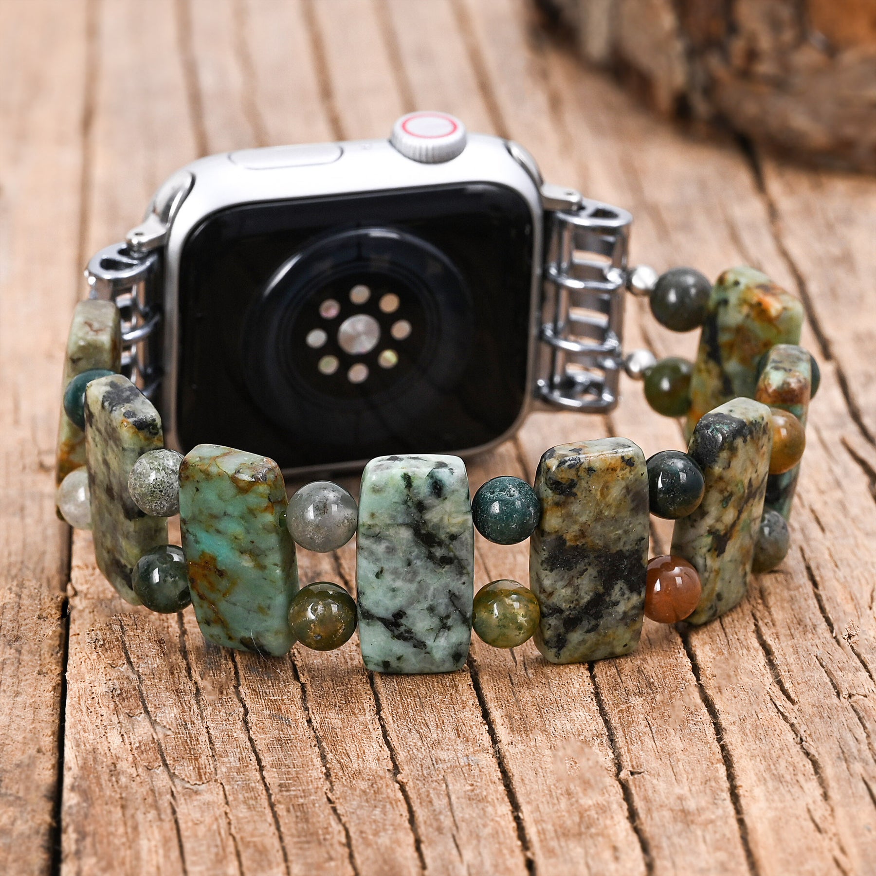 Ancient Forest Stretch Apple Watch Armband