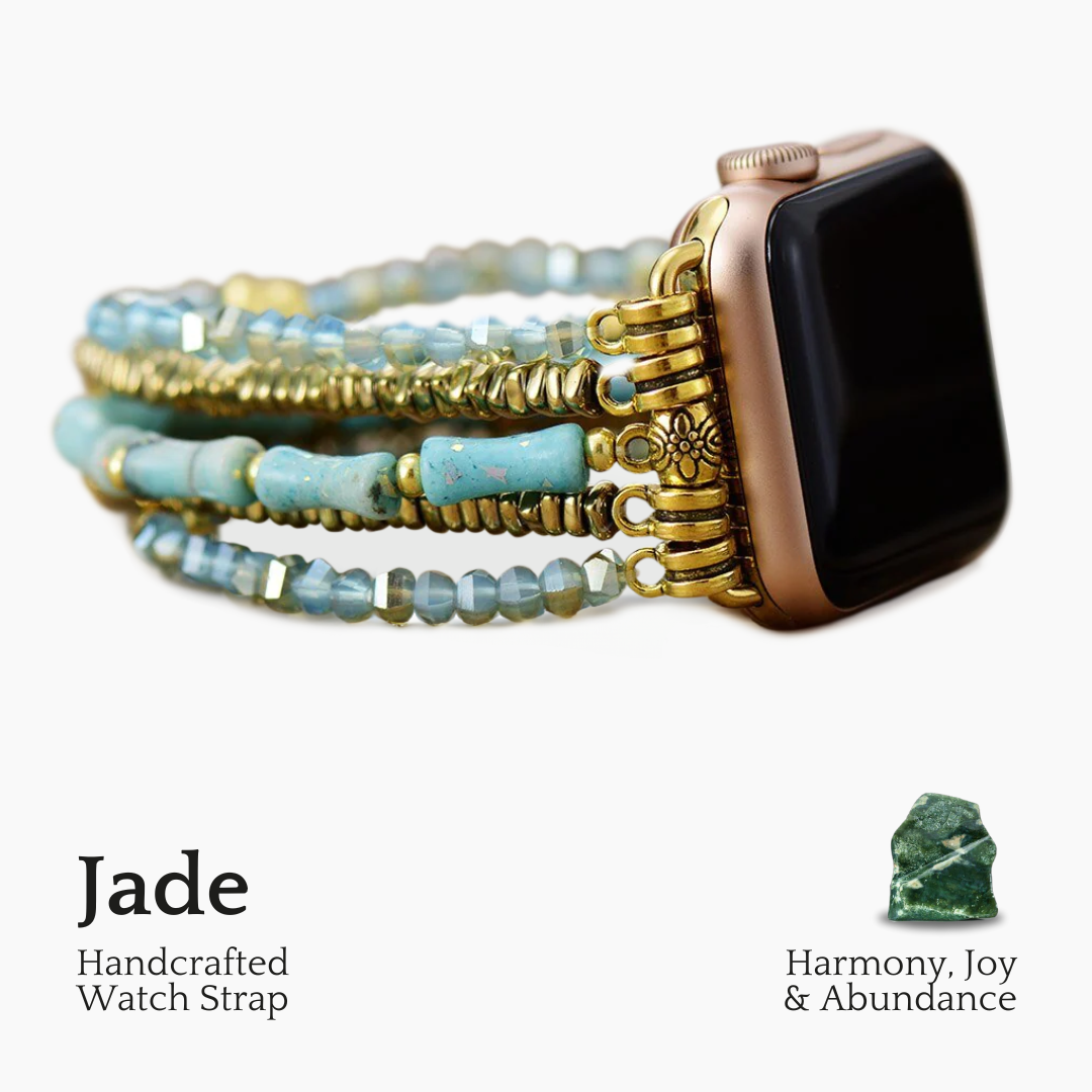 Jade Glimmer Stretch Apple Watch Armband