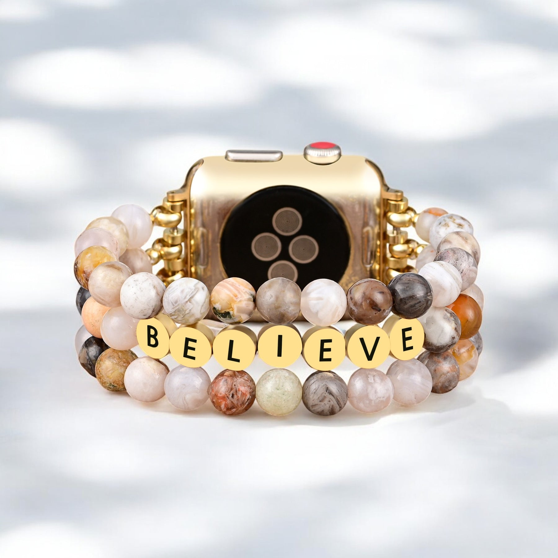 Agate Believe Inspiration Apple Watch Armband