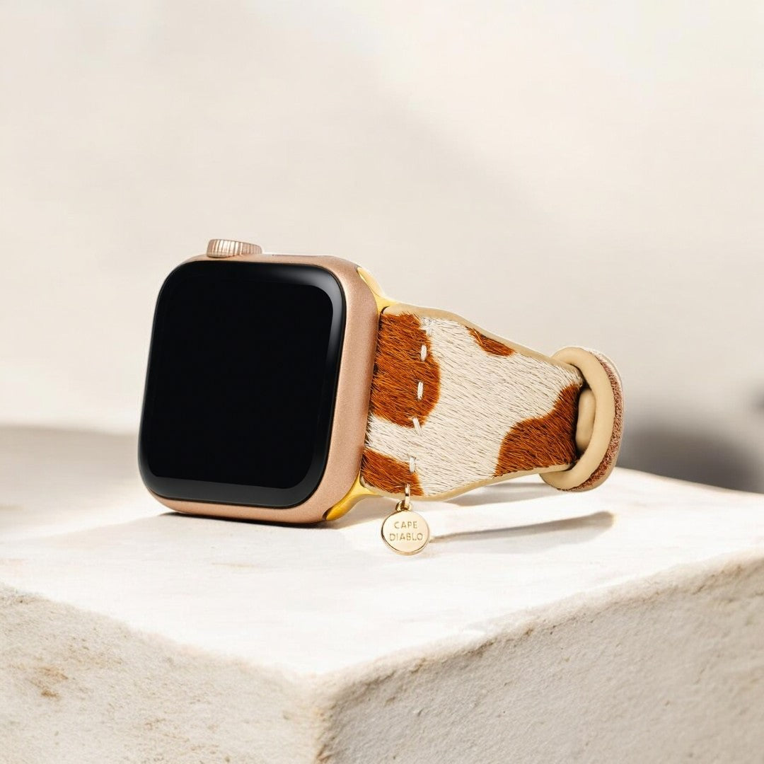 Savannah Sleek Leder Apple Watch Armband