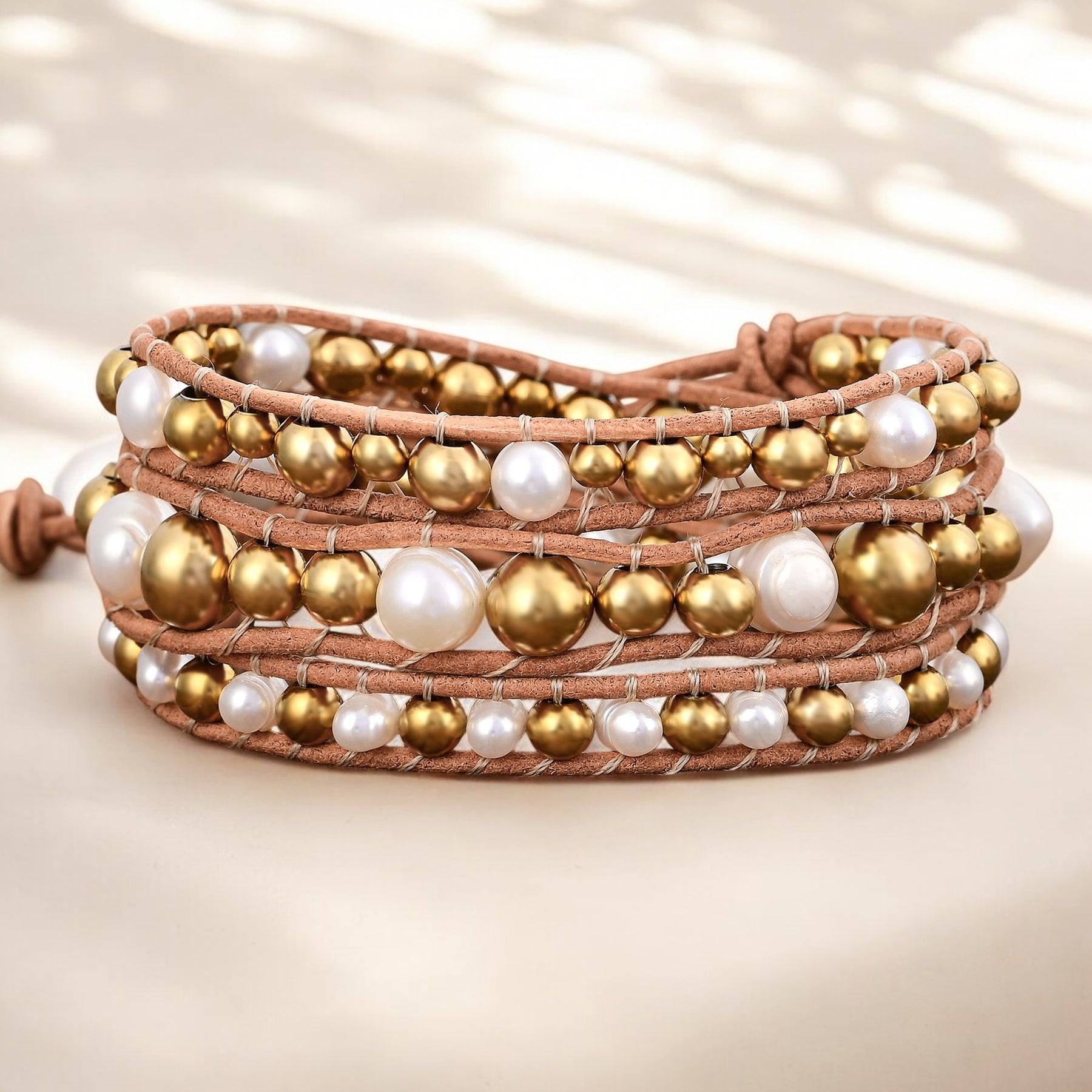 Perlen Bliss Wickelarmband