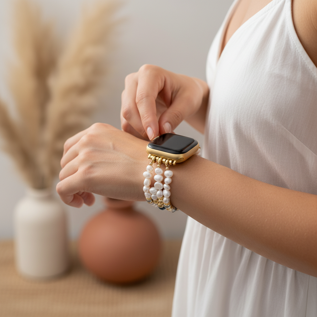 Chakra Couture Dehnbares Armband für Apple Watch