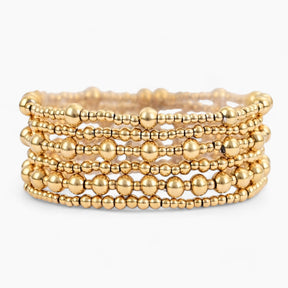 Goldenes Demure-Armbandset