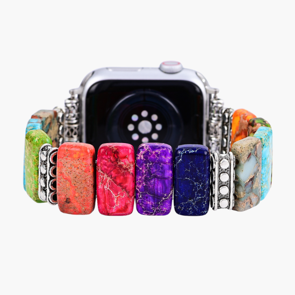 Schickes Chakra Stretch-Armband für Apple Watch