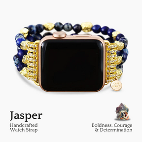 Kaiserjaspis Royal Stretch-Armband für Apple Watch