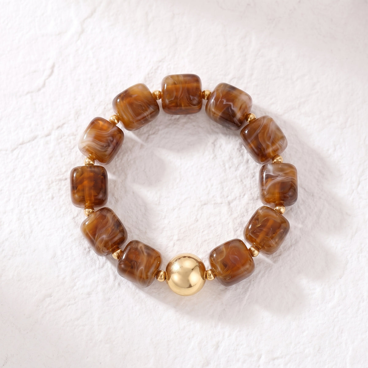 Golden-Terra-Chunky-Armband