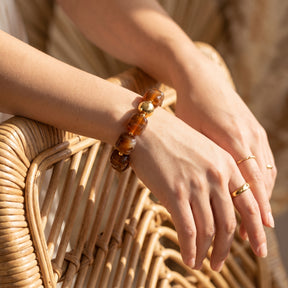 Golden-Terra-Chunky-Armband