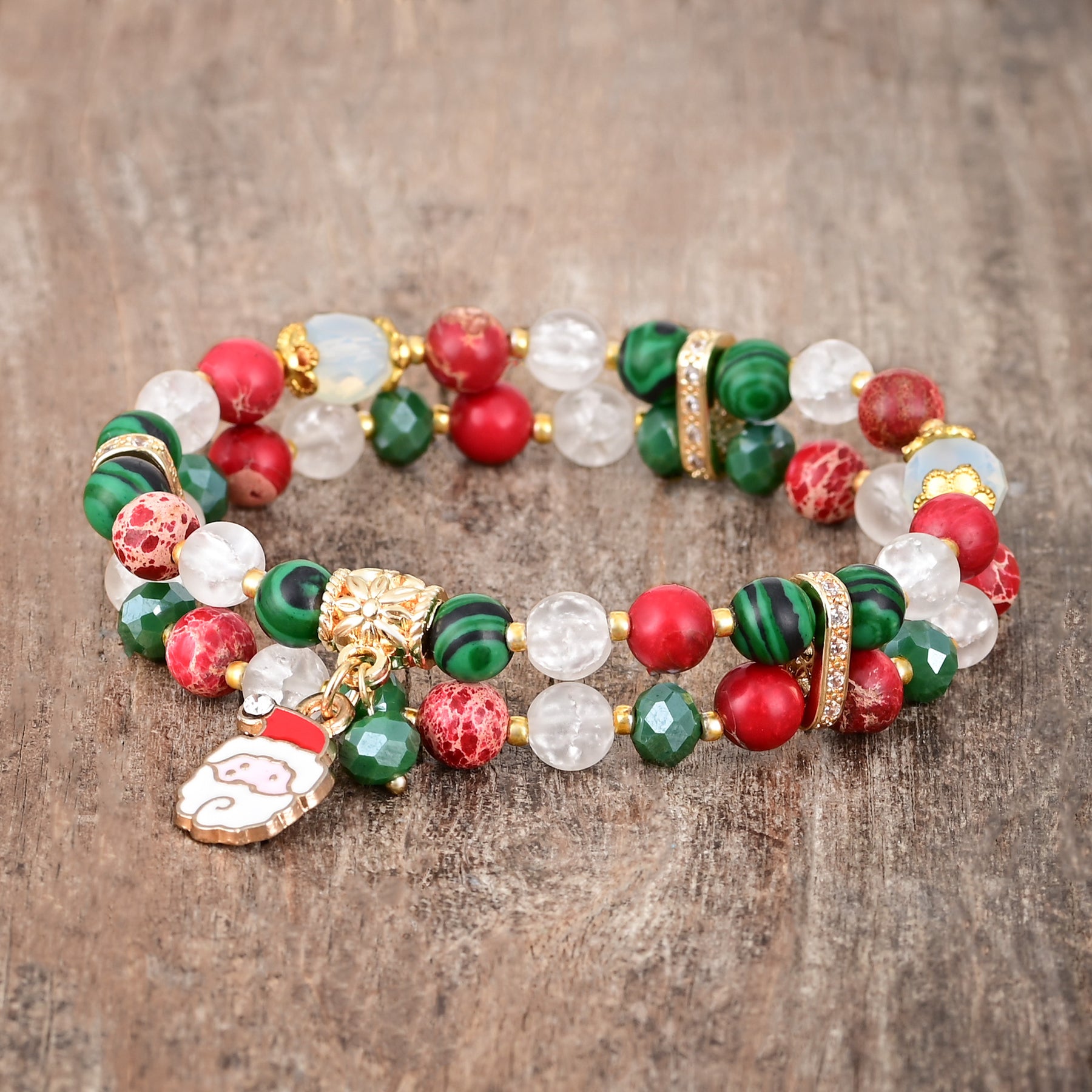 Weihnachtsmann-Jingle-Jangle-Armband