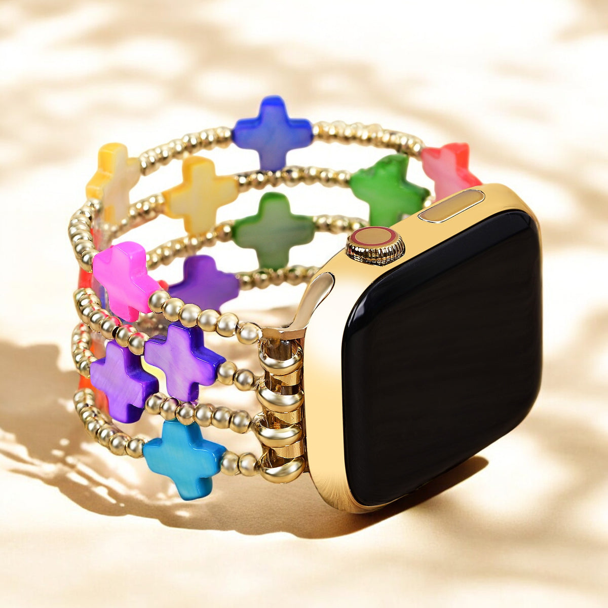 Chakra Cross Stretch Apple Watch Armband