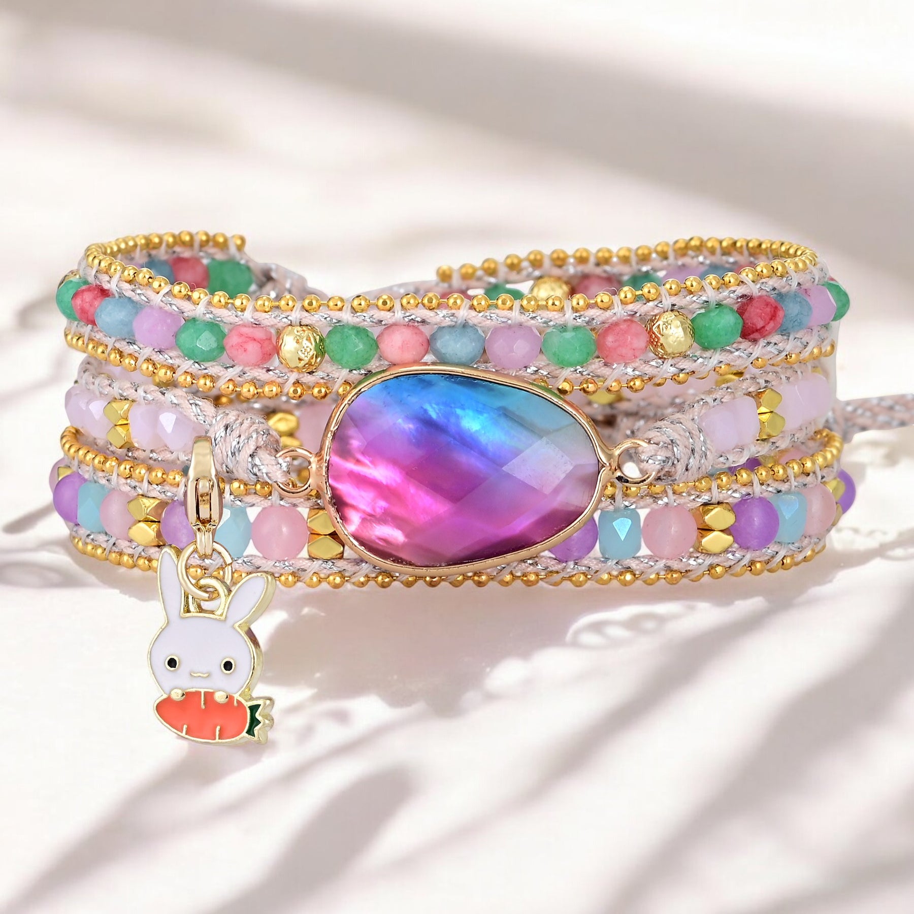 Oster-Eleganz Wickelarmband