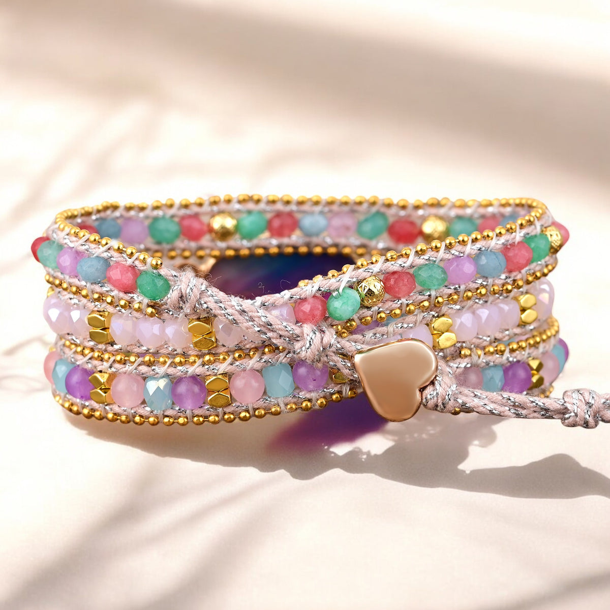 Wickelarmband „Ostereleganz“