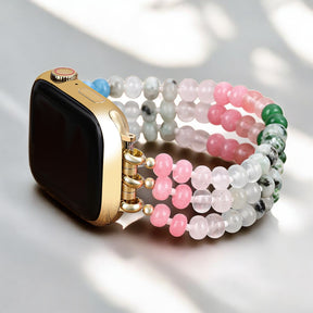 Pastell Traum Stein Stretch Apple Watch Armband