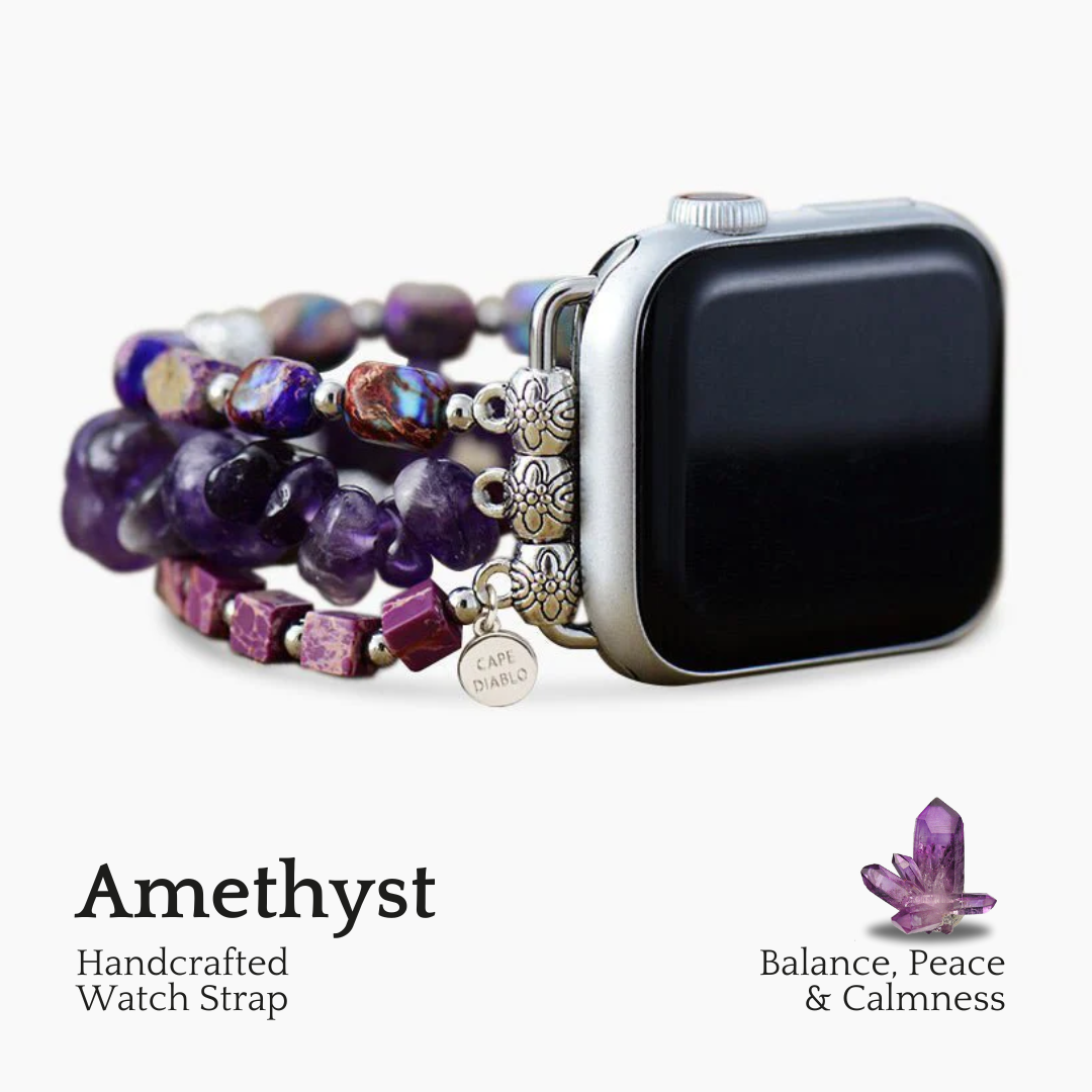 Royal Amethyst Stretch Apple Watch Armband