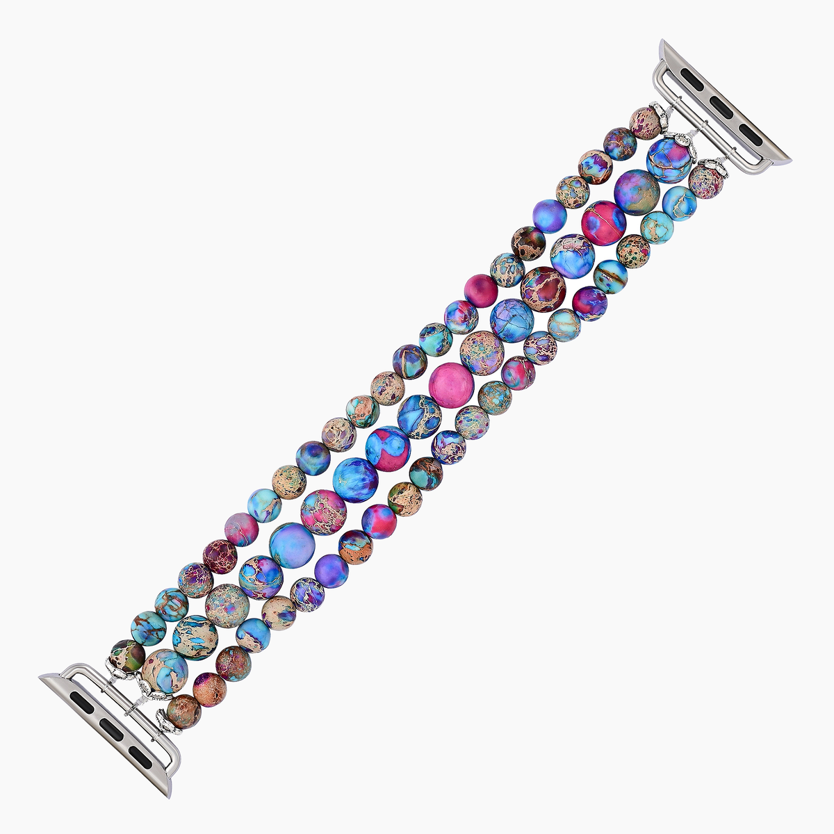Wisteria Wonder Jasper Stretch-Uhrenarmband