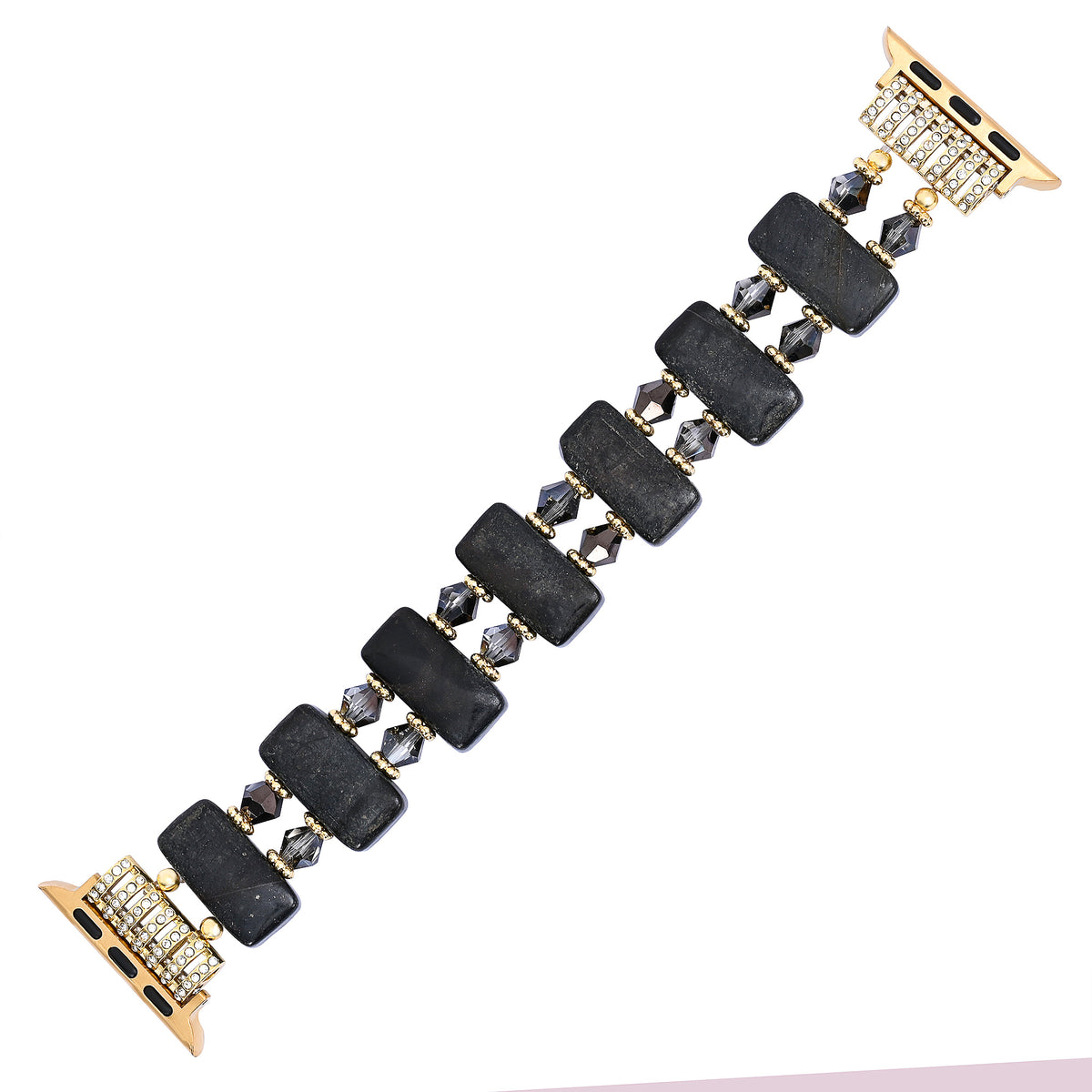 Obsidian Muse Stretch Apple Watch Armband