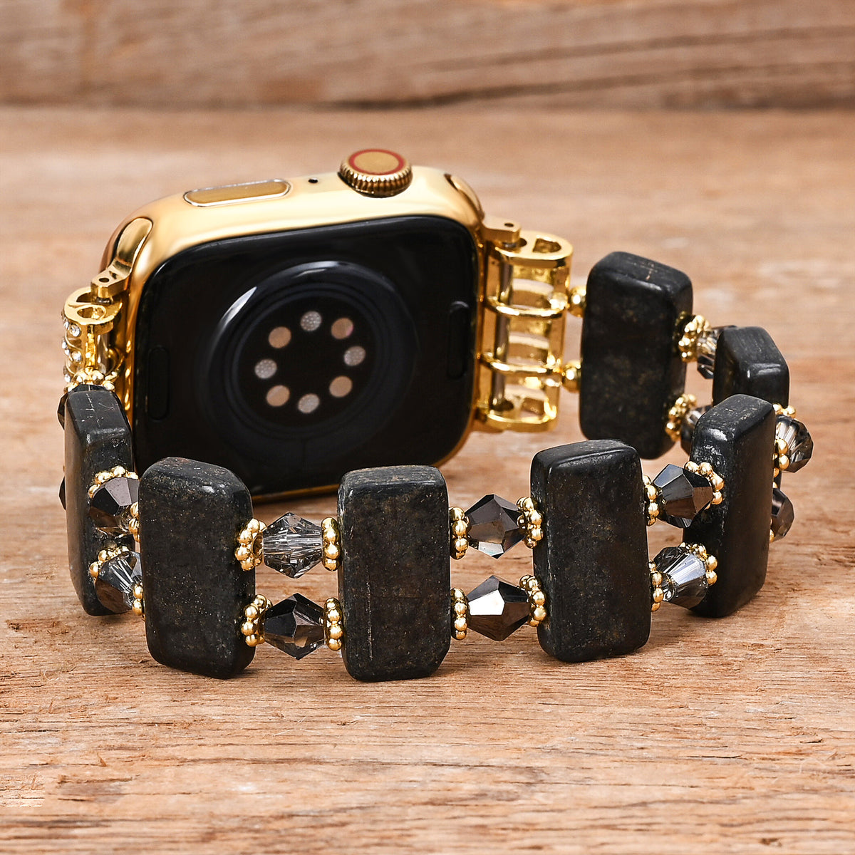 Obsidian Muse Stretch Apple Watch Armband