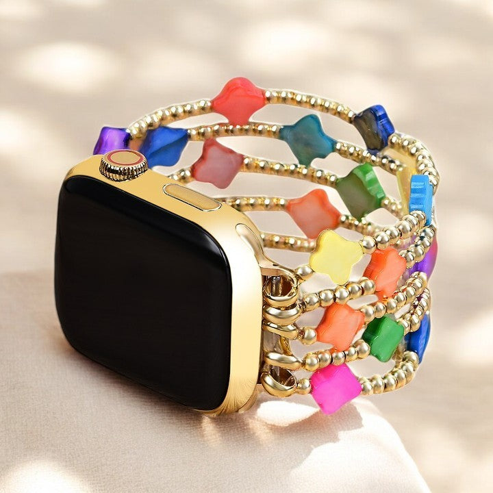 Chakra Kleeblatt Stretch Apple Watch Armband