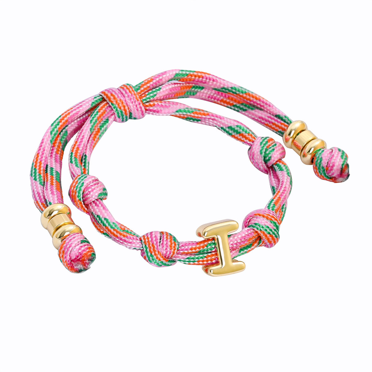 Geflochtene Initial Bracelets