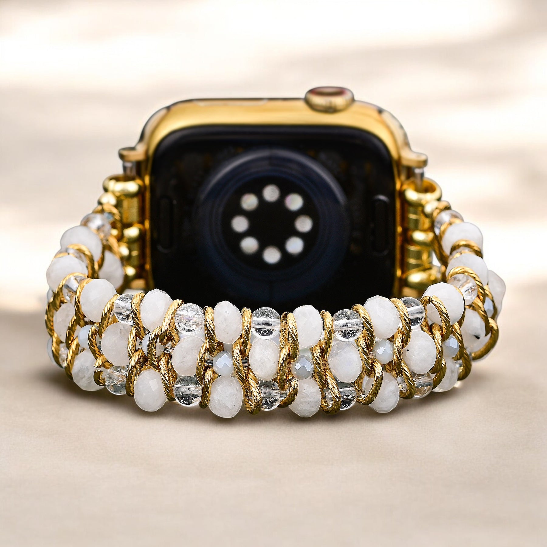 Moonlight Goddess Geflochtenes Apple Watch Armband