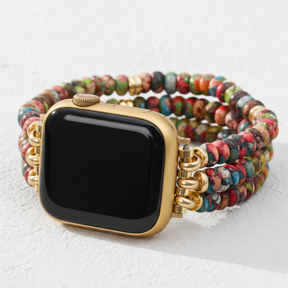 Kaleidoskop Boho Dehnbares Armband für Apple Watch