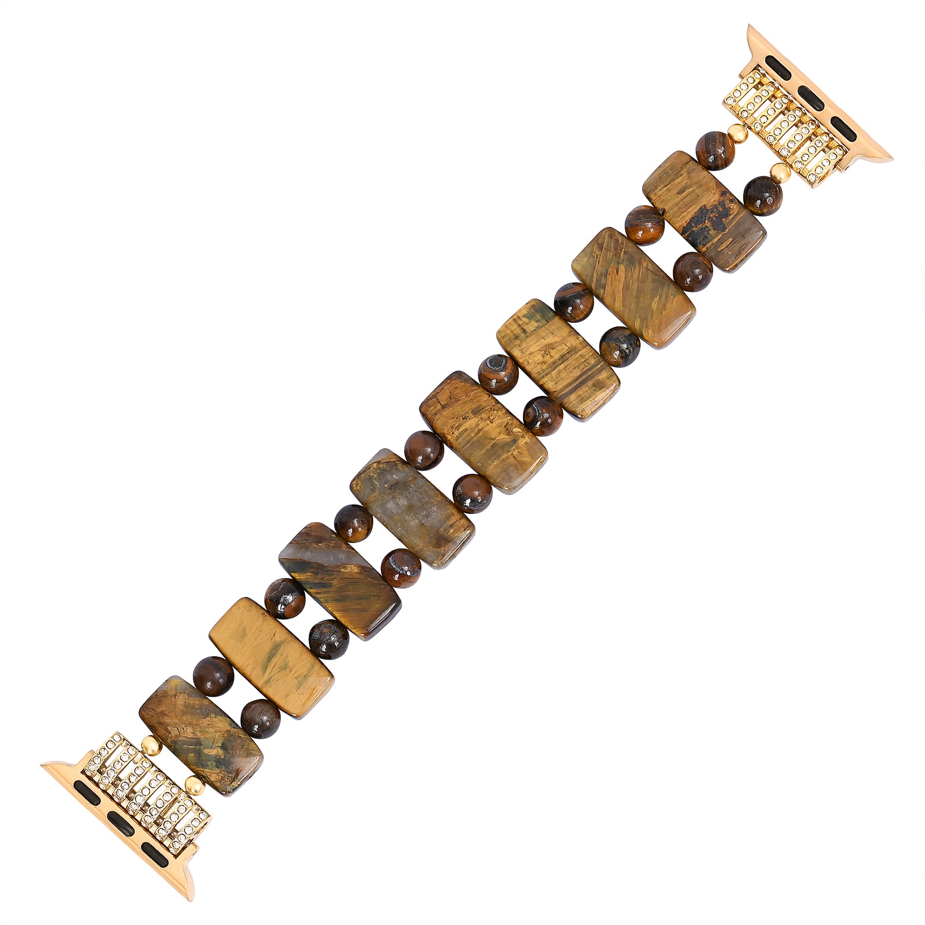 Golden Tiger Strength Apple Watch Armband