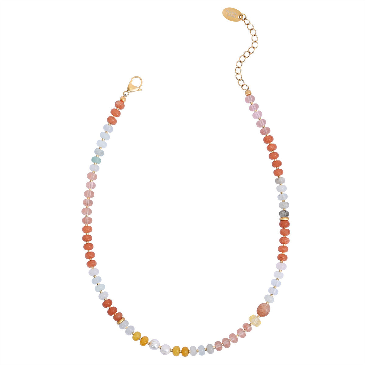 Halskette Golden Ember