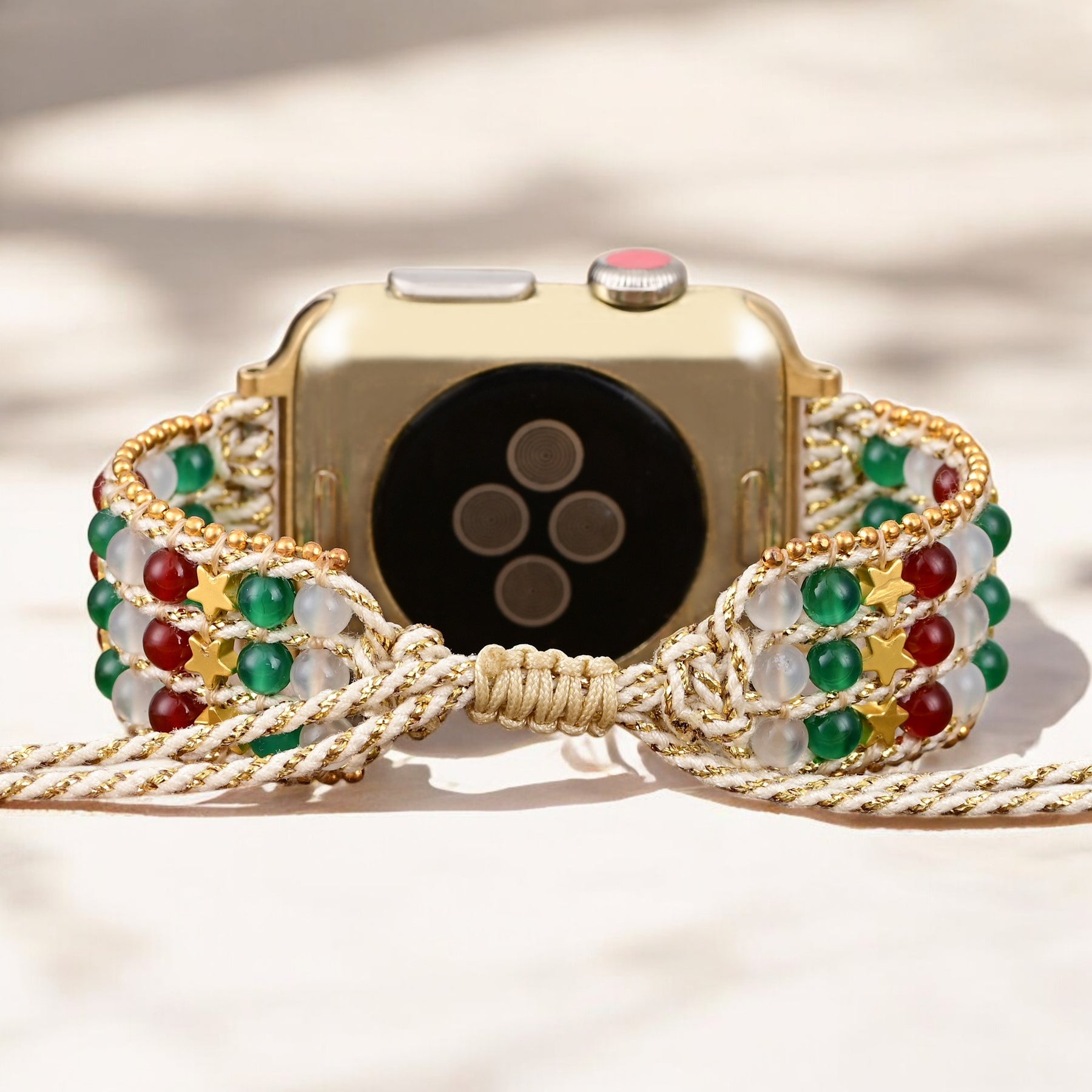 Weihnachts-Sternenstaub Apple Watch Armband