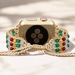 Weihnachts-Sternenstaub Apple Watch Armband