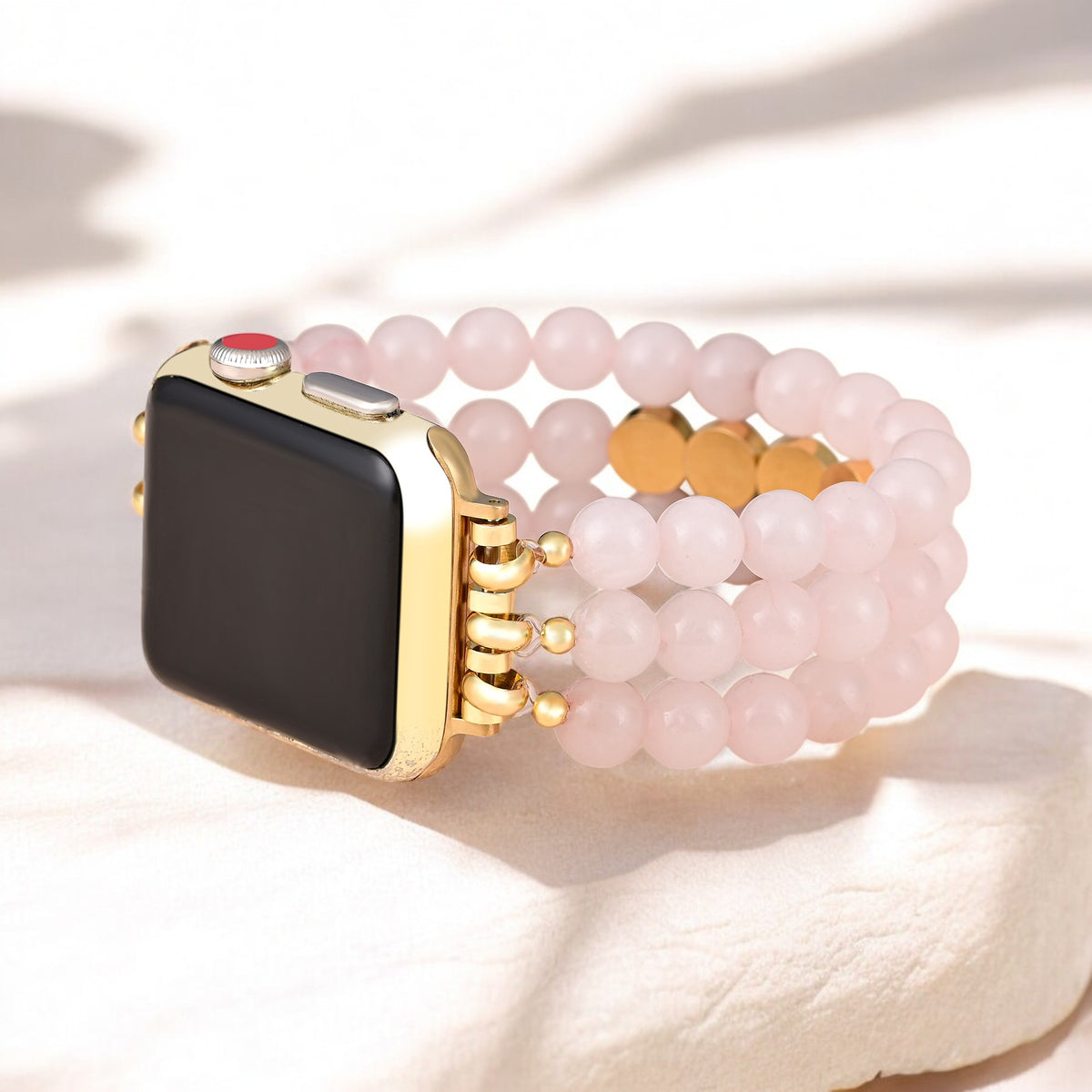 Rosenquarz Love Inspiration Apple Watch Armband