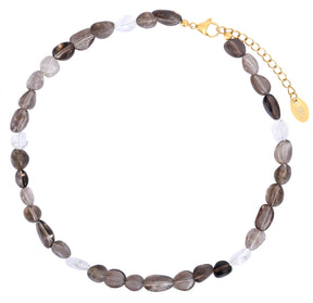 Obsidian Kristall Harmonie Halskette