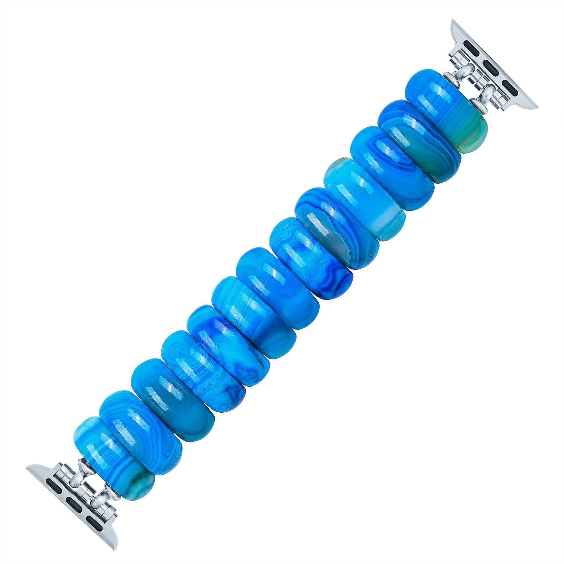 Ocean Essence Achat Stretch Apple Watch Armband