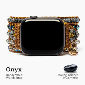 Onyx Mondlicht Apple Watch Armband