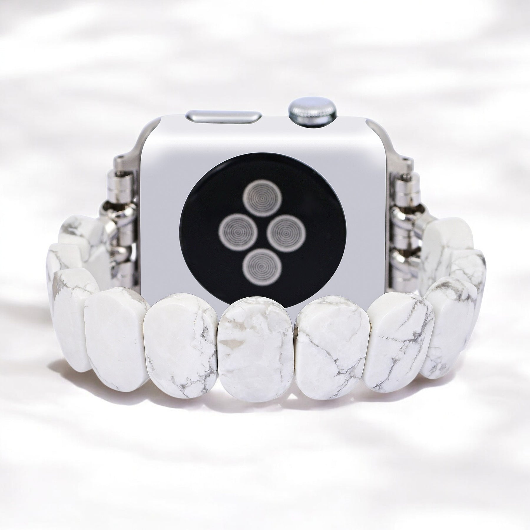 Wunderliches Howlith Stretch-Armband Apple Watch