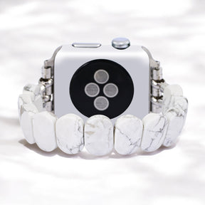Wunderliches Howlith Stretch-Armband Apple Watch
