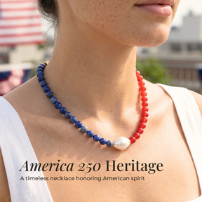 Halskette zum 250. Jubiläum Amerikas
