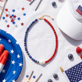 Halskette zum 250. Jubiläum Amerikas