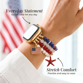American Dream Stretch Apple Watch Armband