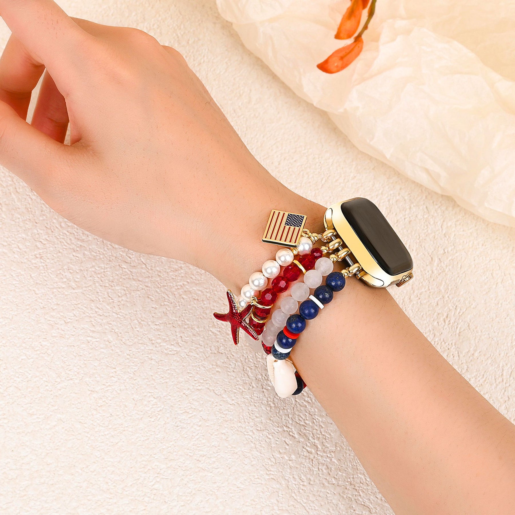 American Dream Stretch Apple Watch Armband