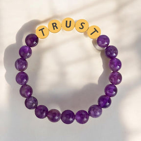 Amethyst Vertrauen Inspirationsarmband
