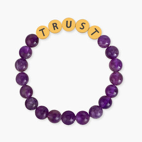 Amethyst Vertrauen Inspirationsarmband