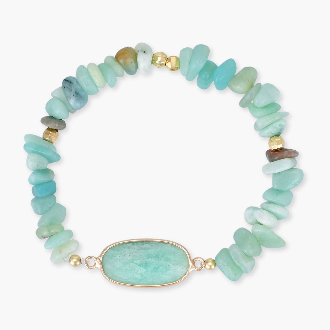 Seabreeze Amazonit-Armband