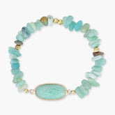 Seabreeze Amazonit-Armband