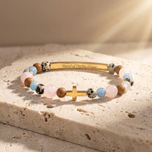 Armband „Vessel of Purpose Secret Message Blues“