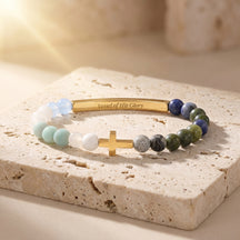 Armband „Vessel of Purpose Secret Message Blues“