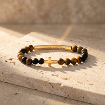 Armband „Vessel of Purpose Secret Message Blues“