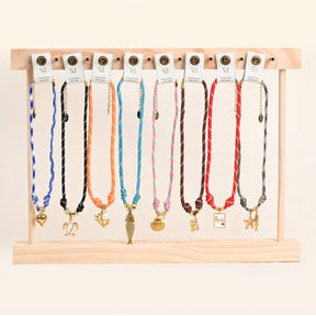 Ozean Herz Halskette